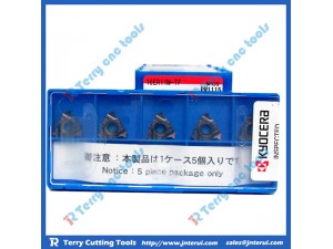 Place of Origin: Japan 
Brand Name: Kyocera 
Model Number: All model 
Material: Hard Alloy 
Usage: Thread Turning Tool 
Hardness: 60-350 
Coating: PVD/CVD 
Model: 16ER11W-TF PR1115
Grade: PR1115
Price: More competitive 
Delivery: Within 3-5 days