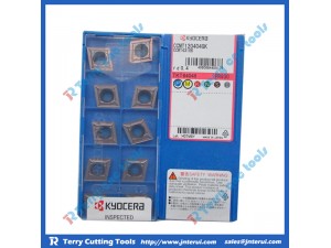 Place of Origin: Japan 
Brand Name: Kyocera 
Model Number: All model 
Material: Hard Alloy 
Usage: Thread Turning Tool 
Hardness: 60-350 
Coating: Tin coating 
Price: More competitive 
Delivery time: Within a week 
