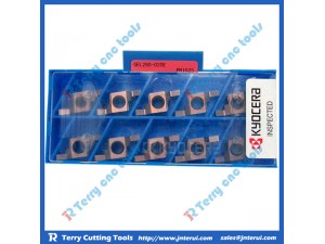 Place of Origin: Japan 
Brand Name: Kyocera 
Model Number: All 
Material: Hard Alloy 
Usage: Internal Turning Tool 
Hardness: 60-350 
Coating: PVD/CVD 
Model: GEL280-020E PR1025
Grade: PR1025
Delivery: Within 3-5 days 
Package: Original carton